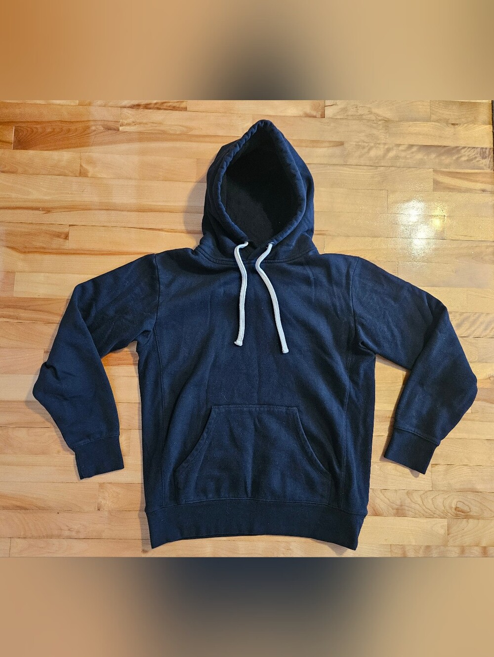 Le 31 Par Simons All-Black Heavy Warm Thick Roomy Organic Cotton Blend Hoodie